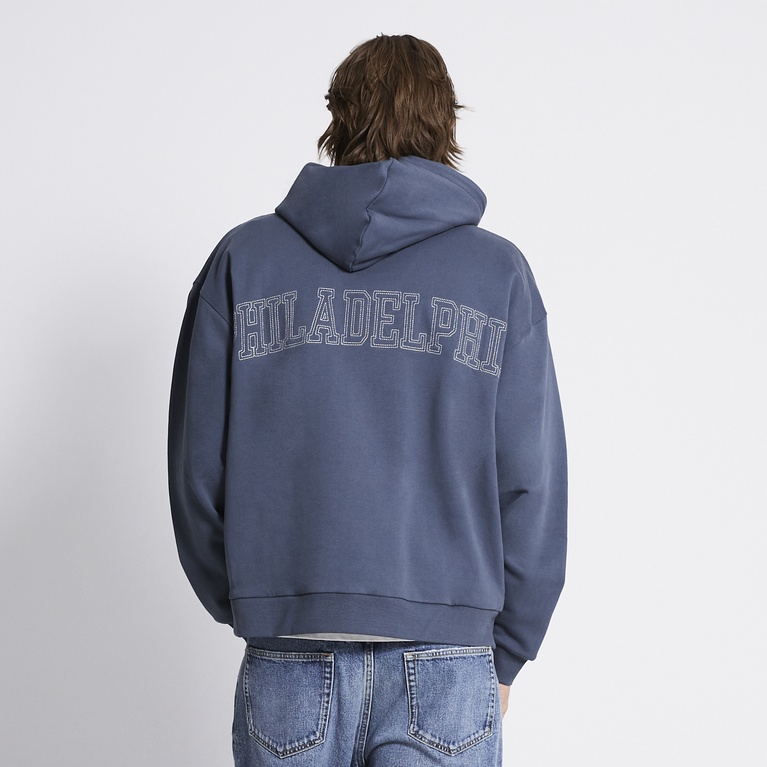 Printed hoodie "East 2.0"